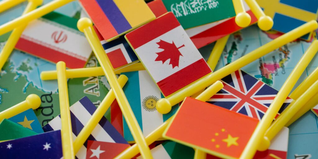 Diversión con banderas