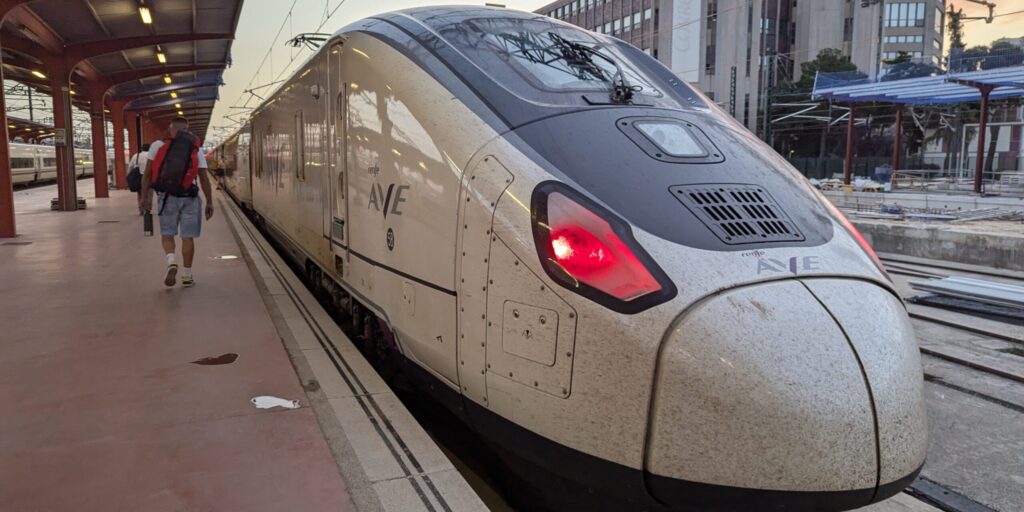 Una de crítica ferroviaria