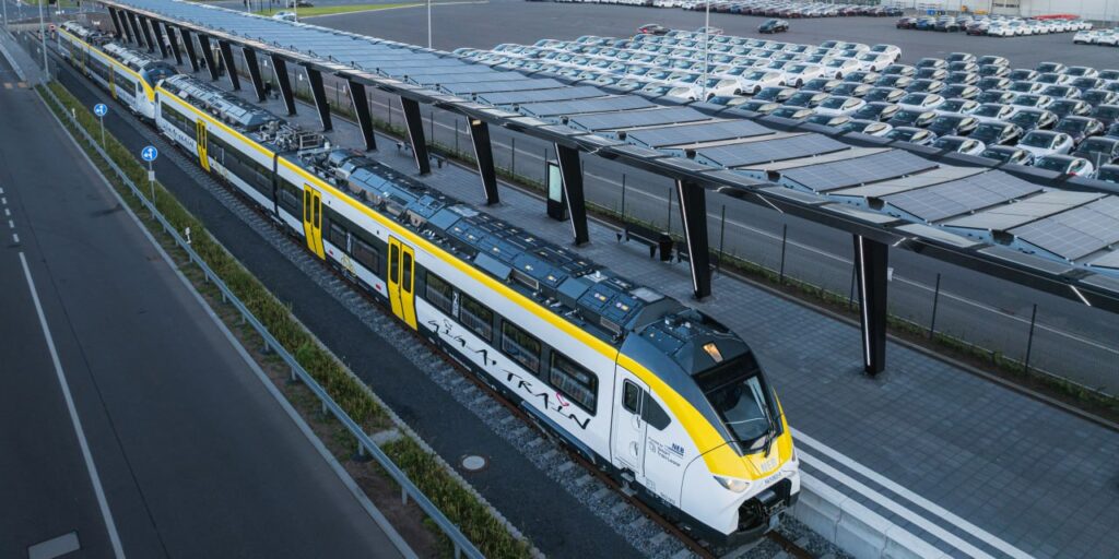 Tesla no ha construido un tren